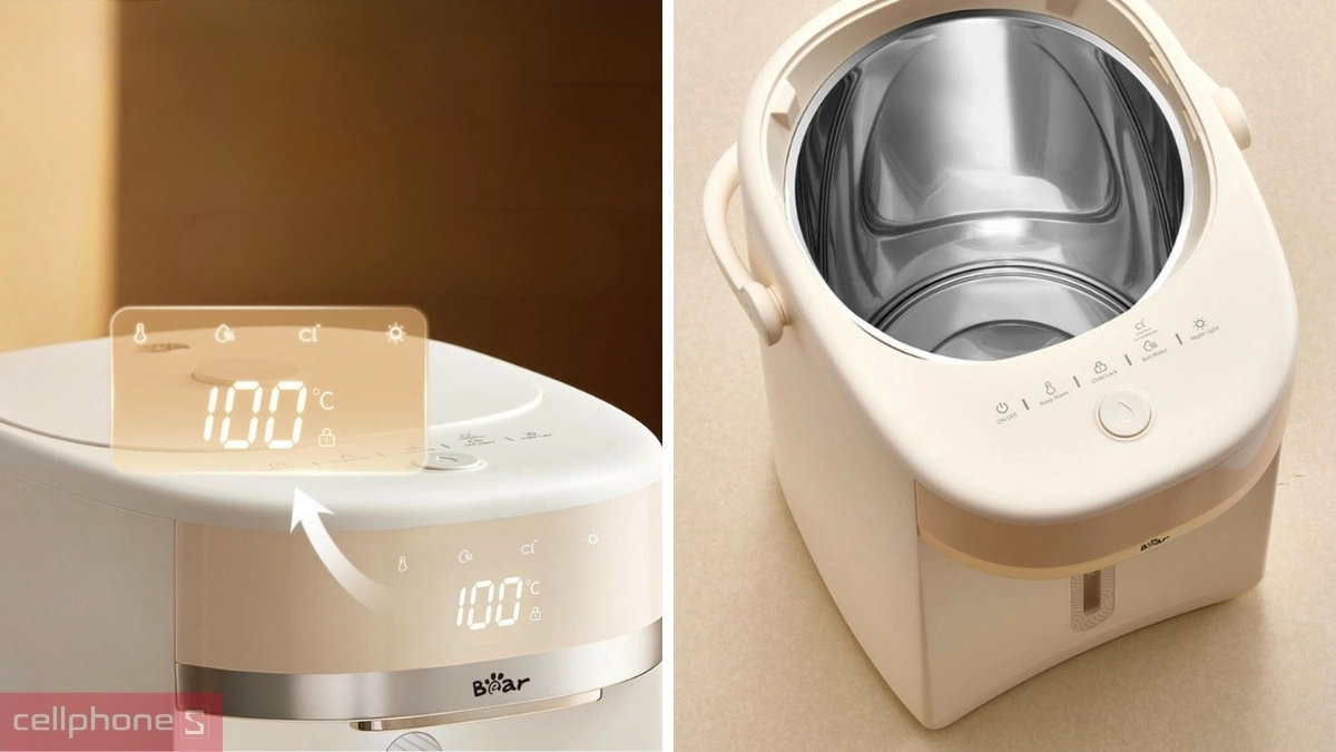 Đèn ngủ tiện lợi của Bình thuỷ điện Bear 5L EWB-5H50M54