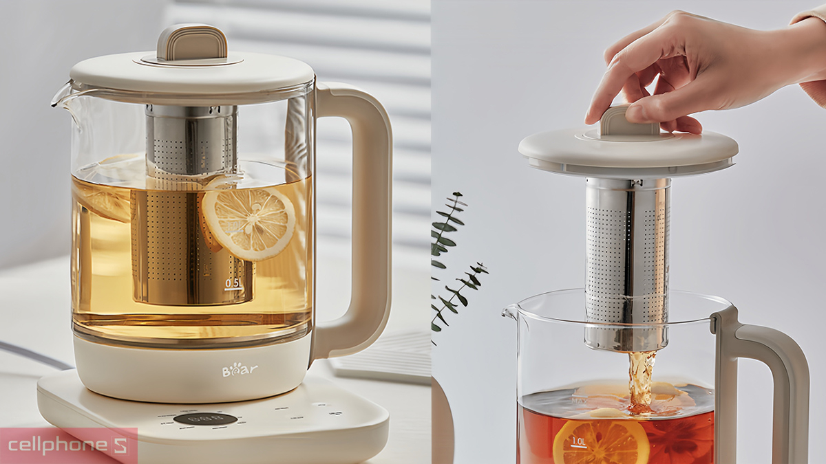 Thiết kế máy pha trà Bear SB-PT15K