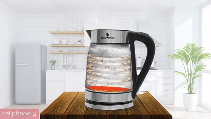 Ấm siêu tốc Bluestone 1.7 lít KTB-3426 - Thiết kế sang trọng, đun sôi nhanh chóng