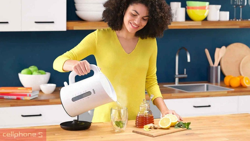 Công suất ấm đun siêu tốc Braun WK1100WH