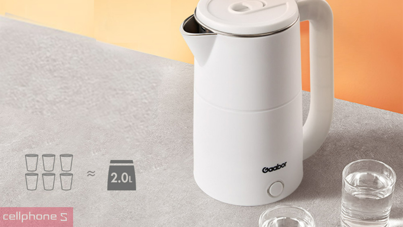 Vì sao nên mua ấm Gaabor EK20M-WH01A?