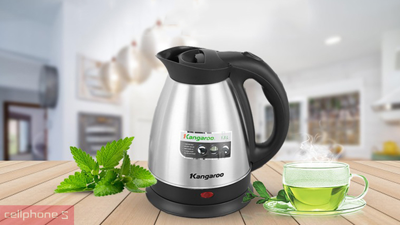 Tính năng ấm siêu tốc Kangaroo 1.5 lít KG15SK3