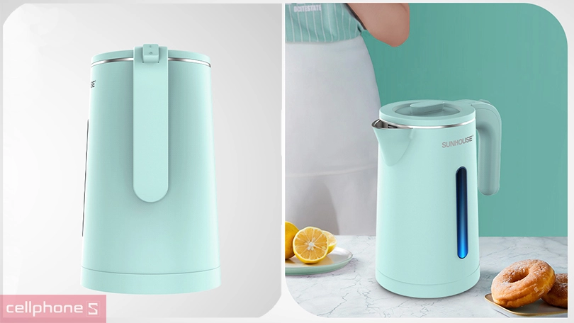 Thiết kế ấm siêu tốc Sunhouse SHD1351 1.8L