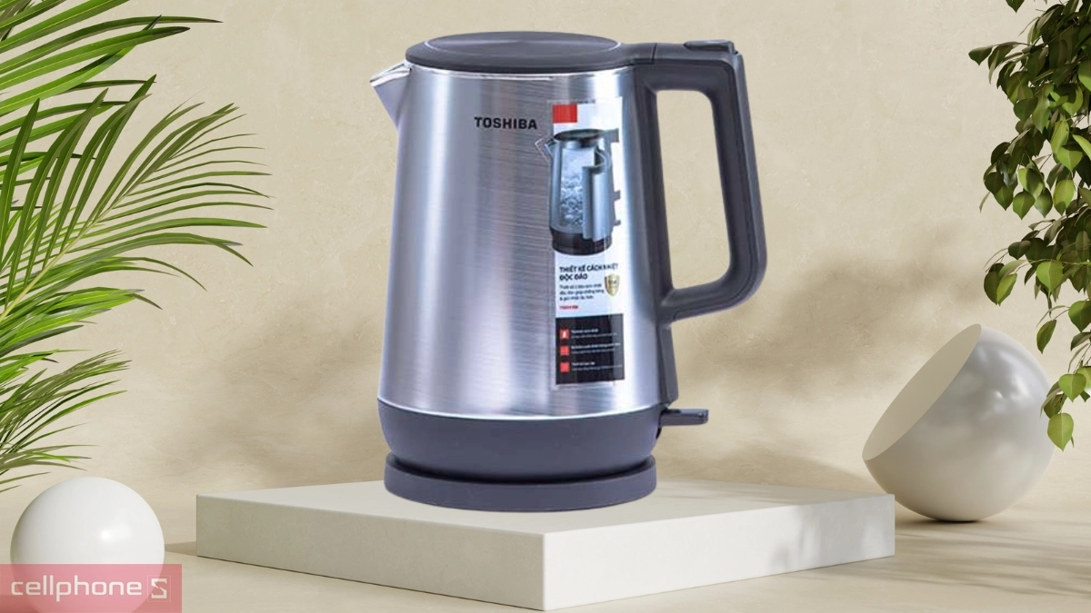 Dung tích chứa của ấm siêu tốc Toshiba KT-17DR1NV
