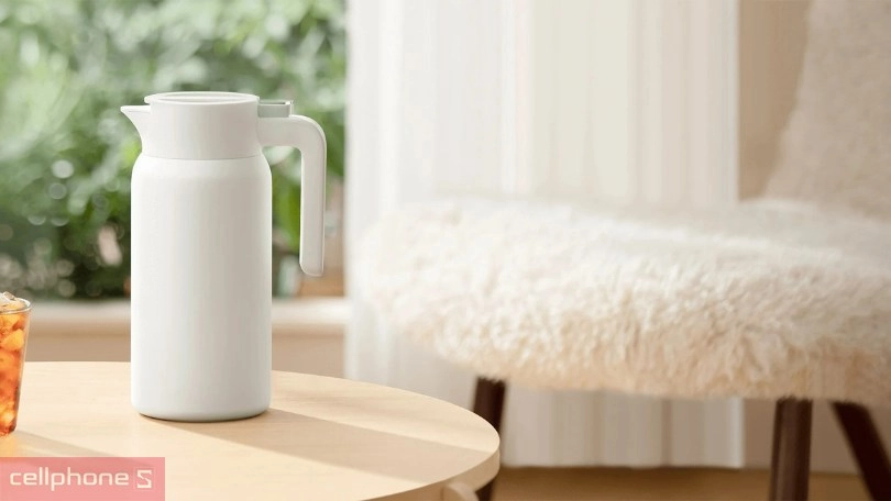 Thiết kế ấm đun nước siêu tốc Xiaomi Mi Insulated Kettle_BHR9049GL