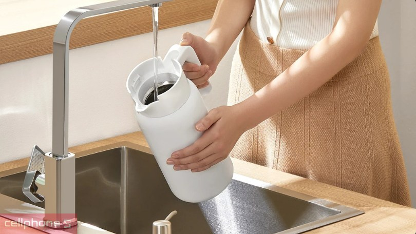 Thiết kế ấm đun nước siêu tốc Xiaomi Mi Insulated Kettle_BHR9049GL