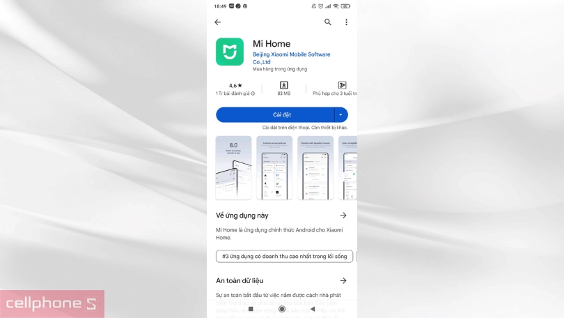 Hướng dẫn kết nối ấm đun nước siêu tốc Xiaomi Mi Smart Kettle EU SKV4035GL với app