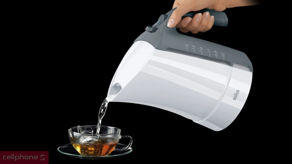 Thiết kế của bình đun siêu tốc