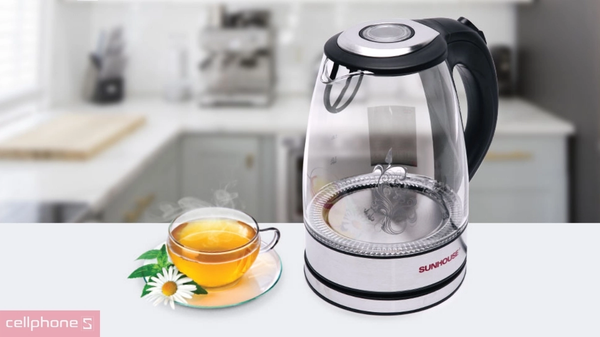 Ấm đun siêu tốc Sunhouse