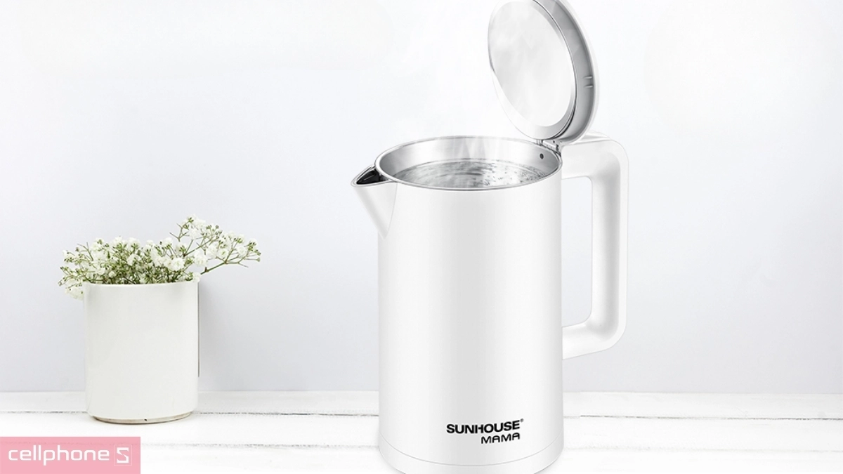 Lợi ích khi sử dụng ấm siêu tốc