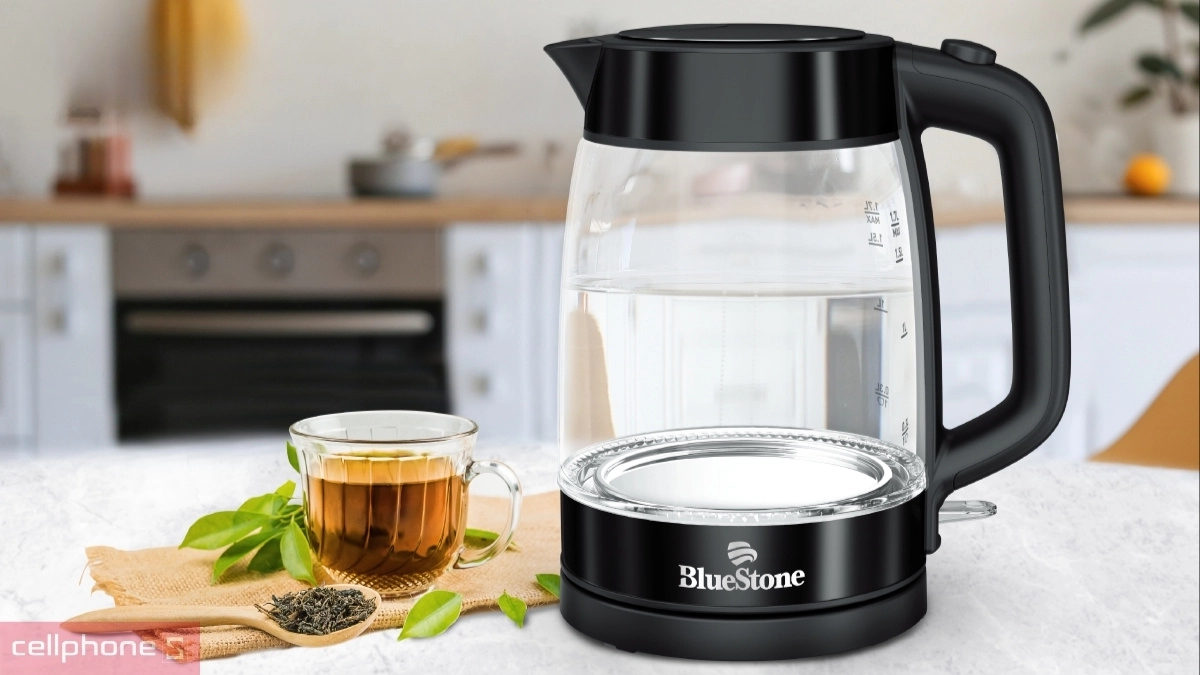 Ấm đun siêu tốc thủy tinh