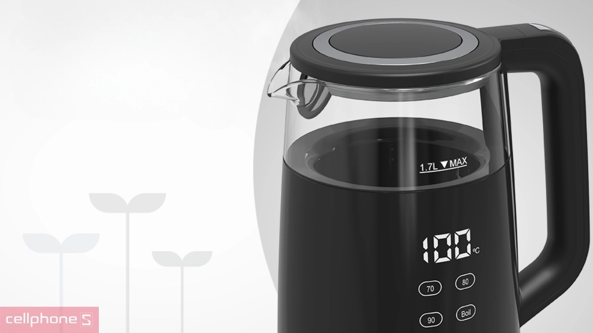 Ấm đun siêu tốc có chức năng giữ ấm