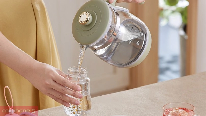 Thiết kế ấm siêu tốc Bear 1.2 lít TNQ-D12W7