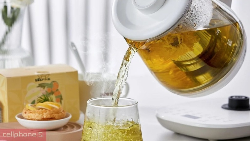 Công suất, chế độ nấu của ấm siêu tốc Bear 1,5 lít YSH-D15V7