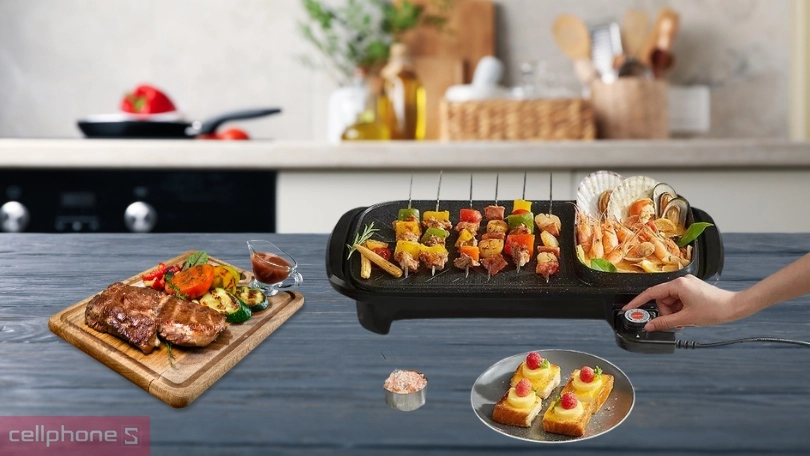 Công suất và khả năng vận hành của nồi nướng điện Gaabor EH-M01A