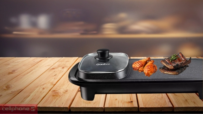 Khả năng kiểm soát nhiệt và tự ngắt của nồi nướng điện Gaabor EH-M01A