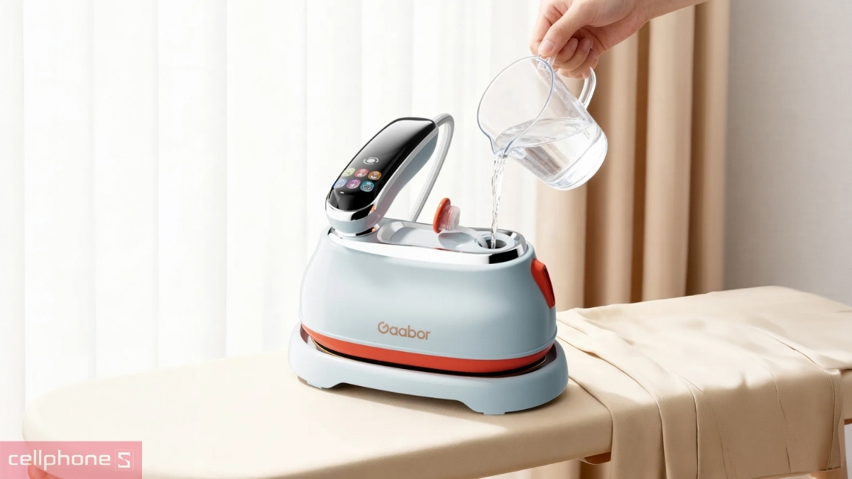 Dung tích bình chứa nước bàn ủi hơi nước Gaabor HM-T01A