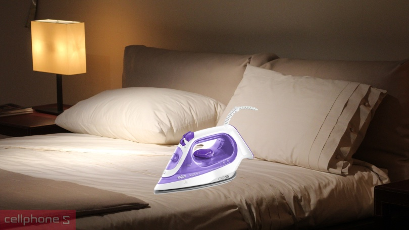 Các tiện ích thông minh đi kèm của bàn ủi hơi nước Braun SI3042VI
