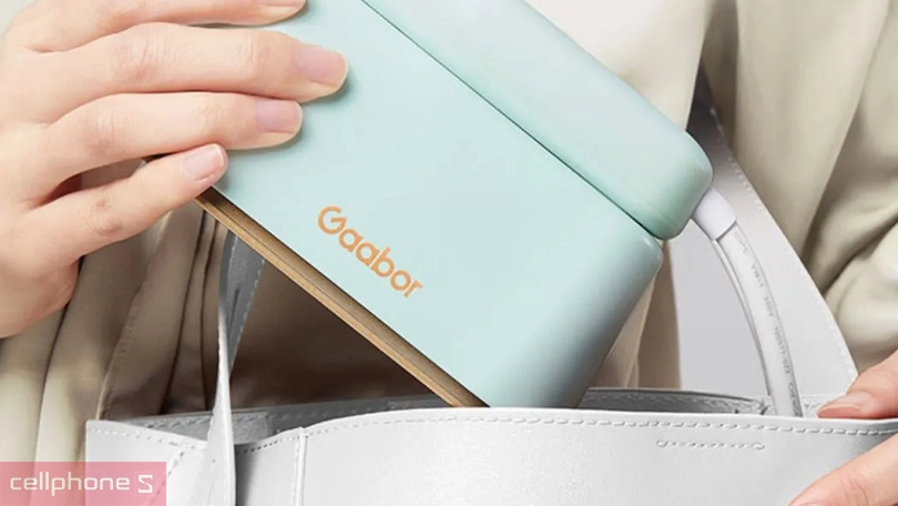 Thiết kế bàn ủi hơi nước cầm tay Gaabor HM-M01A