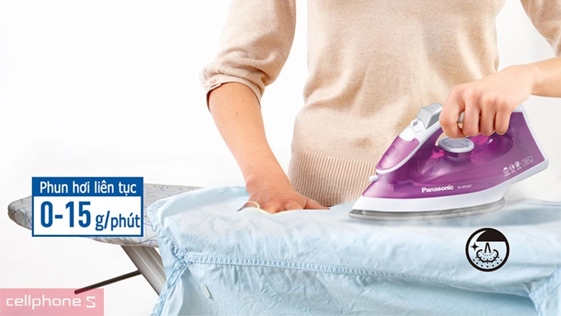 Công suất bàn ủi Panasonic NI-M250TPRA 1550W