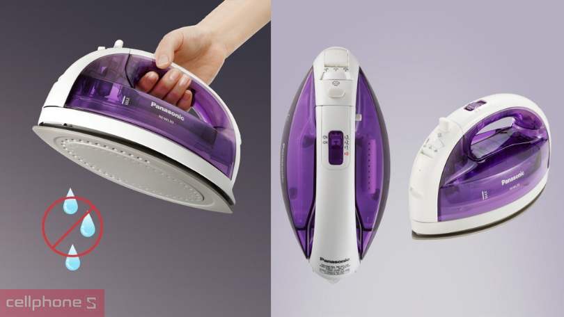 Bàn ủi hơi nước Panasonic NI-WL30VRA 1550W – Ủi đồ nhanh hơn, tiết kiệm thời gian