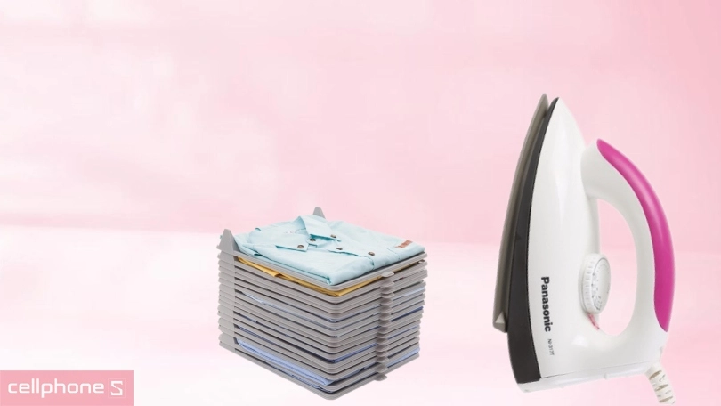 Thiết kế bàn ủi khô Panasonic NI-317TVRA 1000W