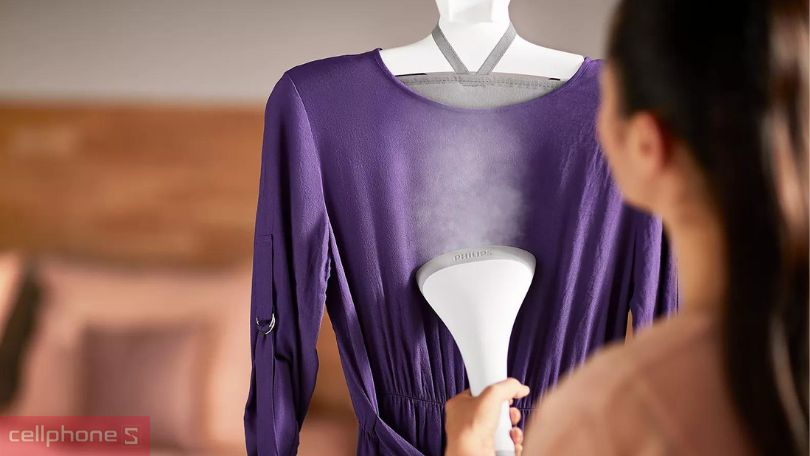 Bàn ủi hơi nước đứng Philips GC487/89 1800W - Gọn gàng, dung tích 1,4 lít