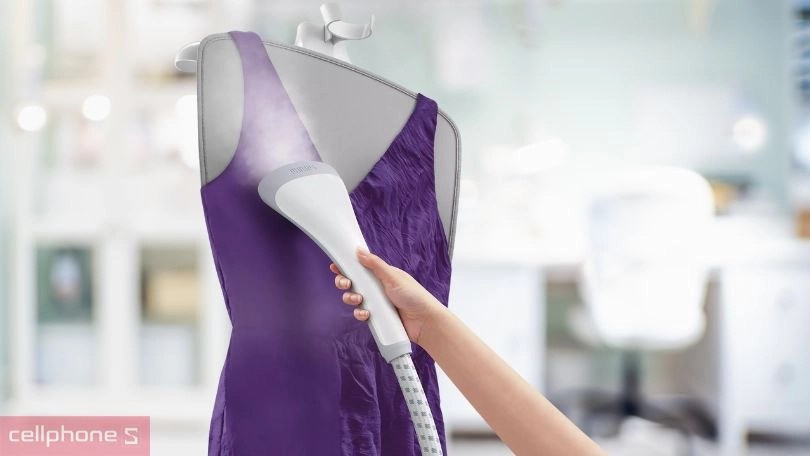 Bàn ủi hơi nước đứng Philips GC487/89 1800W - Gọn gàng, dung tích 1,4 lít