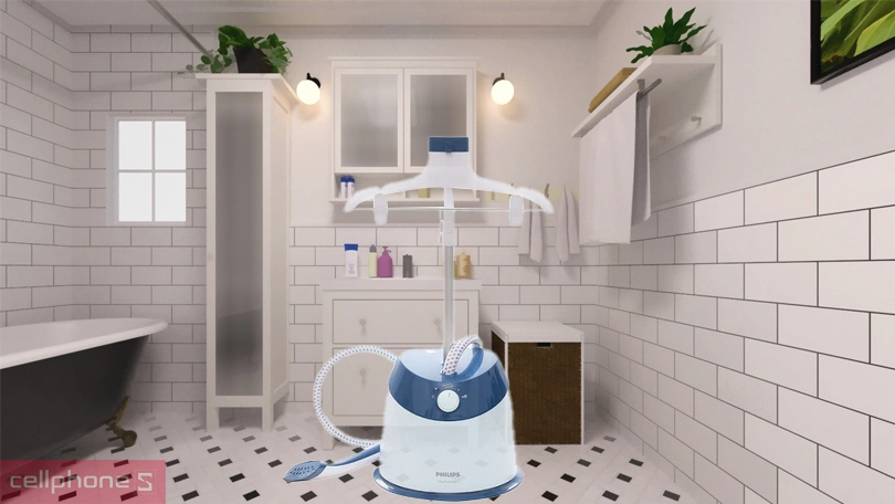 Công suất bàn ủi hơi nước đứng Philips GC518 1600W 