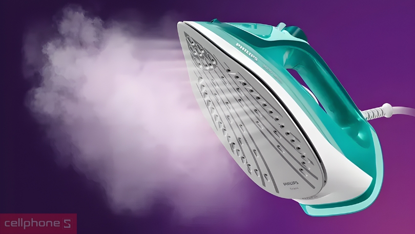 Bàn ủi hơi nước Philips DST3030/70: là phẳng mọi nếp nhăn với hơi phun 40g/phút