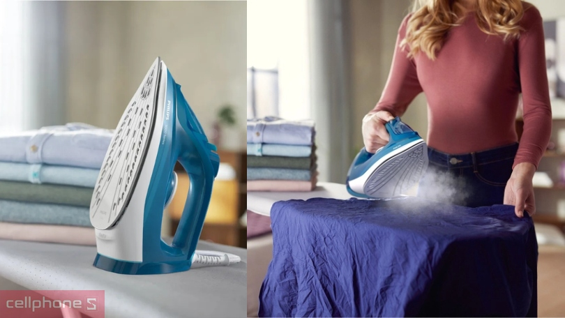 Bàn ủi hơi nước Philips DST3040/70 – thiết kế tiện lợi, công suất lớn ủi nhanh chóng