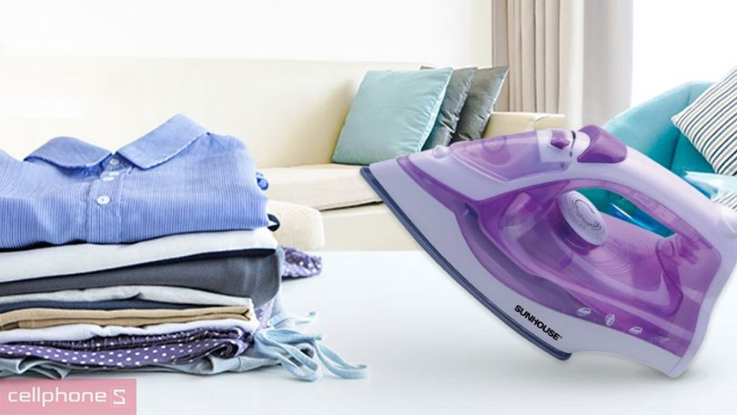 Thiết kế bàn ủi hơi nước Sunhouse SHD2063P