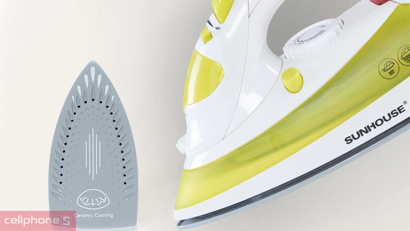 Thiết kế bàn ủi hơi nước Sunhouse SHD2067