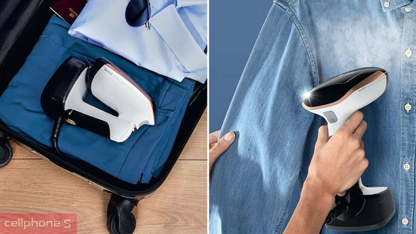 Tính năng có trên bàn ủi hơi nước cầm tay mini du lịch Tefal DT3030E0