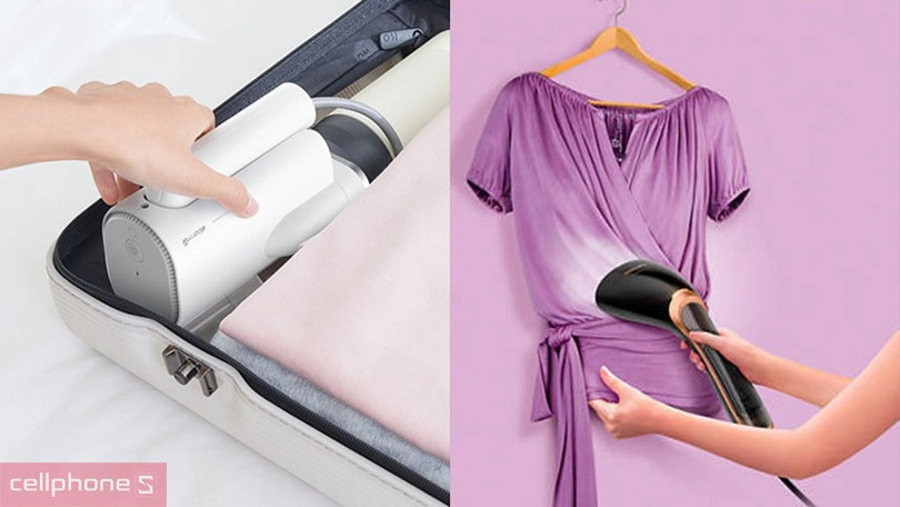 Vì sao nên sử dụng bàn ủi hơi nước cầm tay?