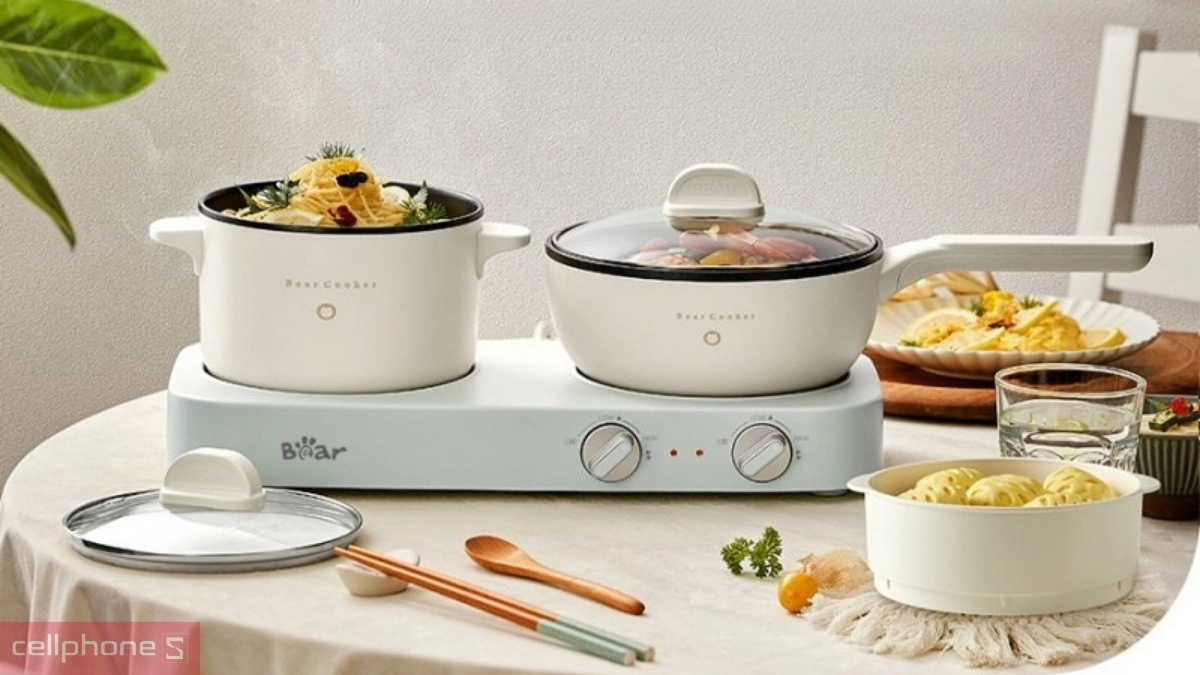 Thiét kế bếp đa năng Bear SB-BD02N