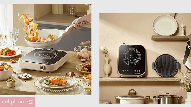 Thiết kế bếp điện từ đơn BEAR DCL-A22Q5