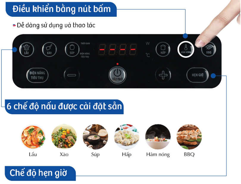 Đa dạng chế độ, tính năng hữu ích