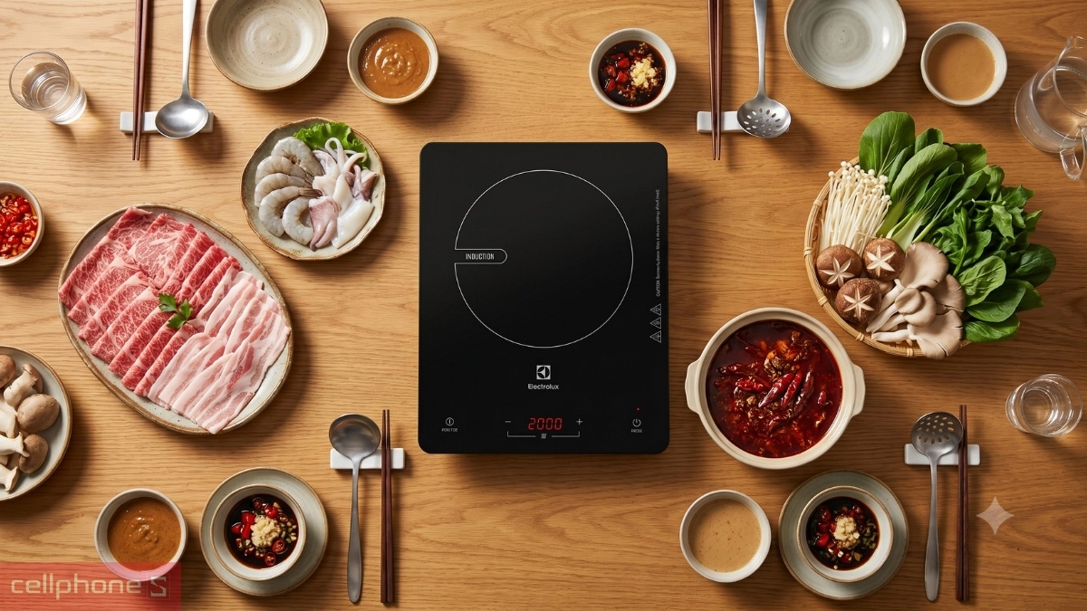 Hệ thống điều khiển bếp từ Electrolux ETD29MKC 2000W