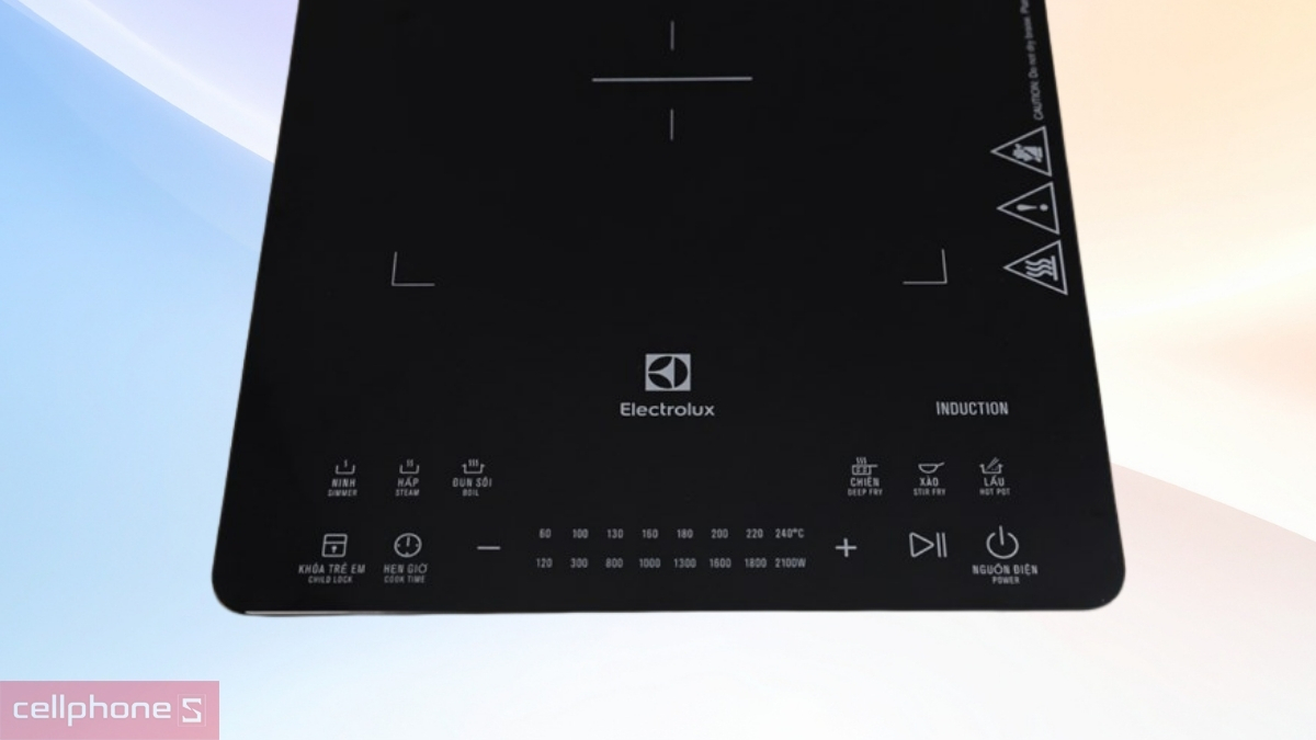 6 chế độ nấu tự động của Bếp từ Electrolux ETD42SKA 2100W