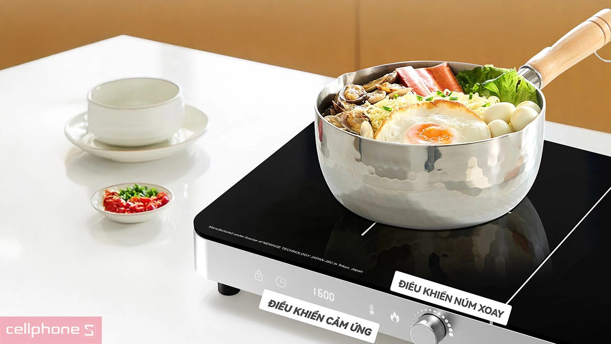 Công nghệ bếp từ đôi Fujihome IC2602S