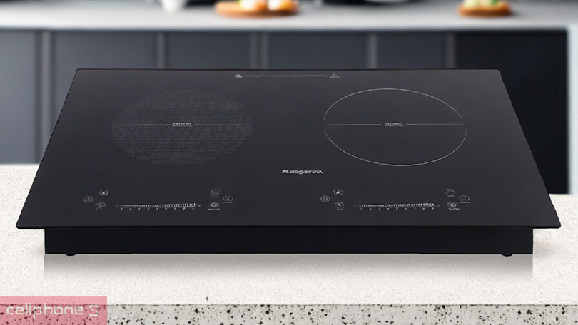 Bếp điện từ đôi Kangaroo KG855i – Nấu ăn nhanh, an toàn, tiết kiệm