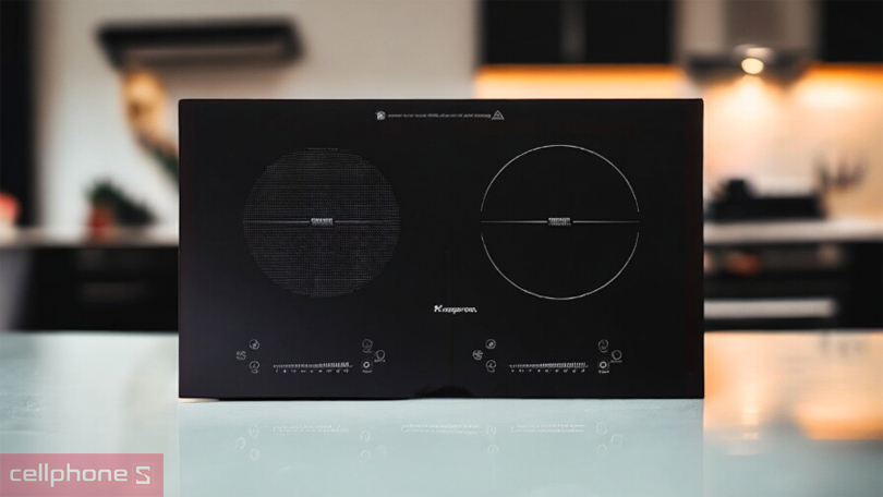 Bếp điện từ đôi Kangaroo KG855i – Nấu ăn nhanh, an toàn, tiết kiệm