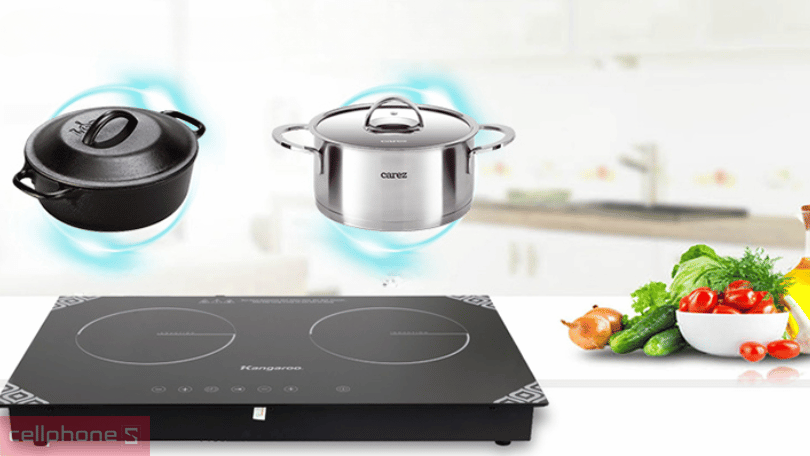 Hướng dẫn sử dụng bếp điện từ đôi Kangroo KG498N
