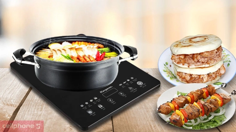 Thiết kế bếp điện từ Kangaroo KG18IH2