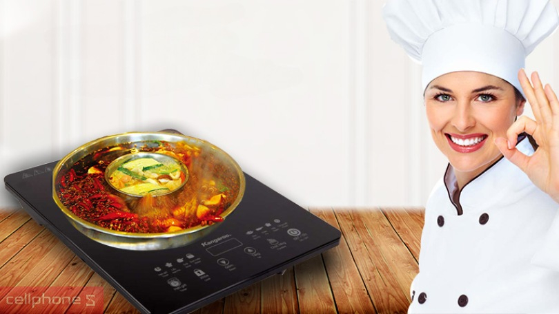 Tính năng bếp điện từ Kangaroo KG18IH2