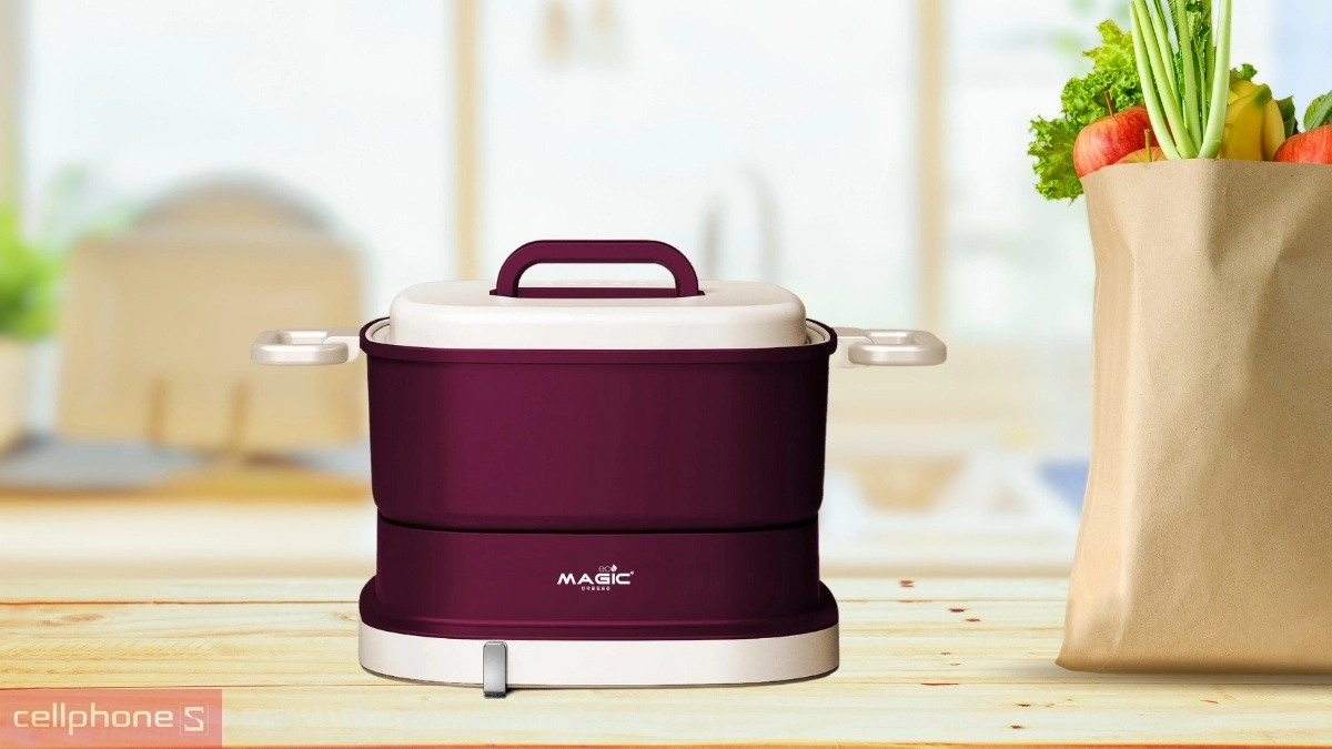 Thiết kế bếp điện đa năng kèm nồi Magic Eco AC-285