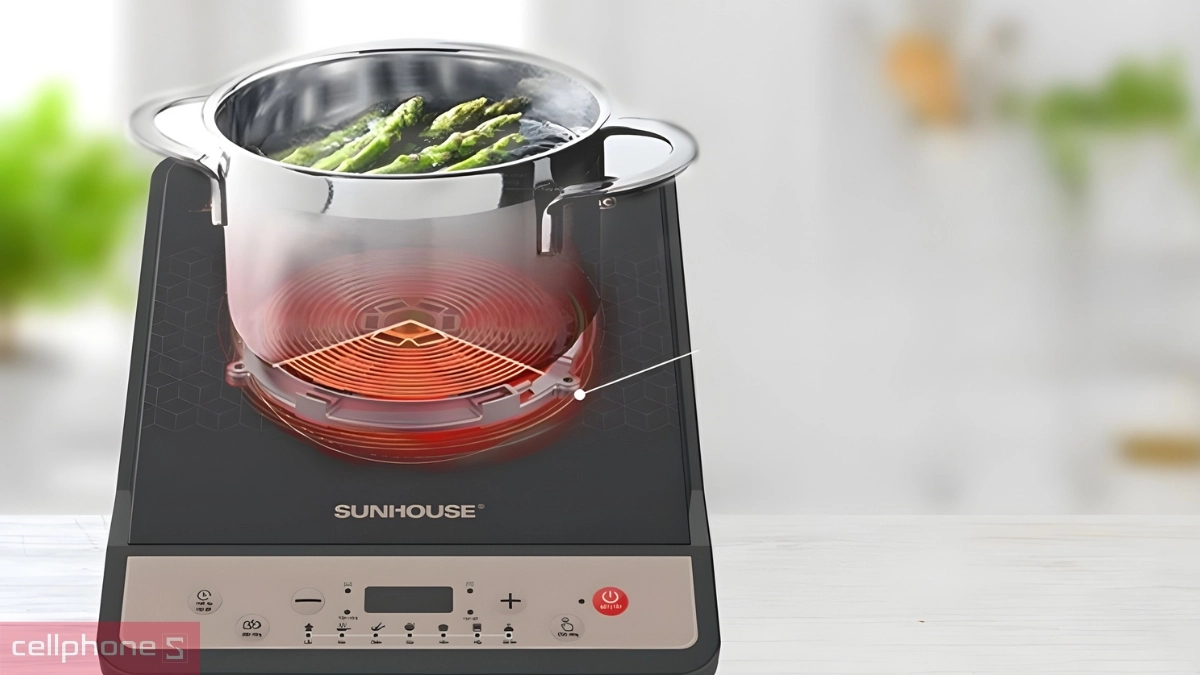 Công nghệ bếp từ đơn Sunhouse SHD6160