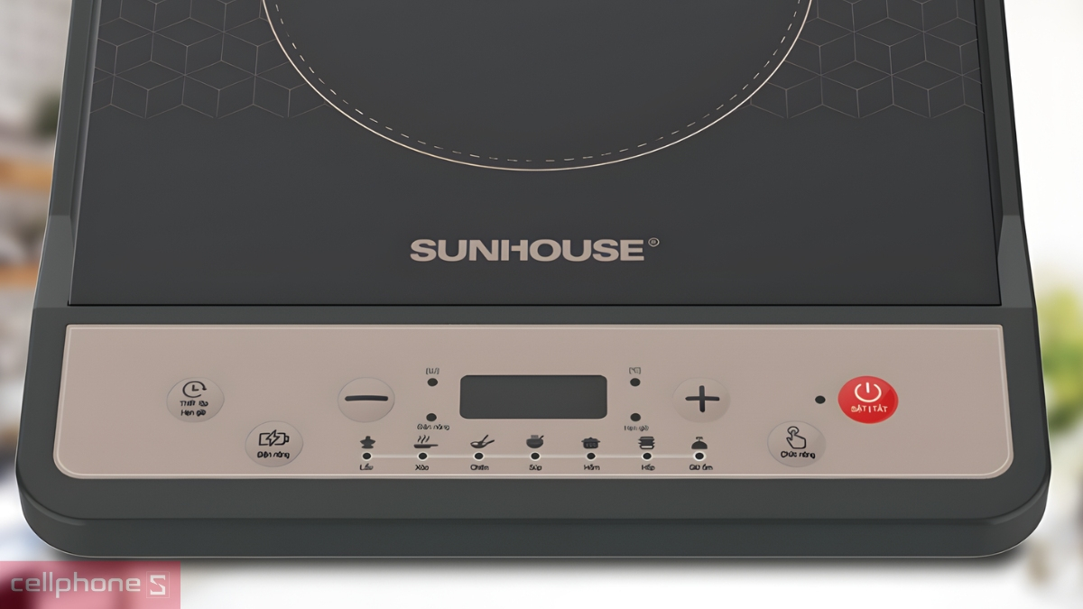 Chế độ nấu trên bếp từ đơn Sunhouse SHD6160