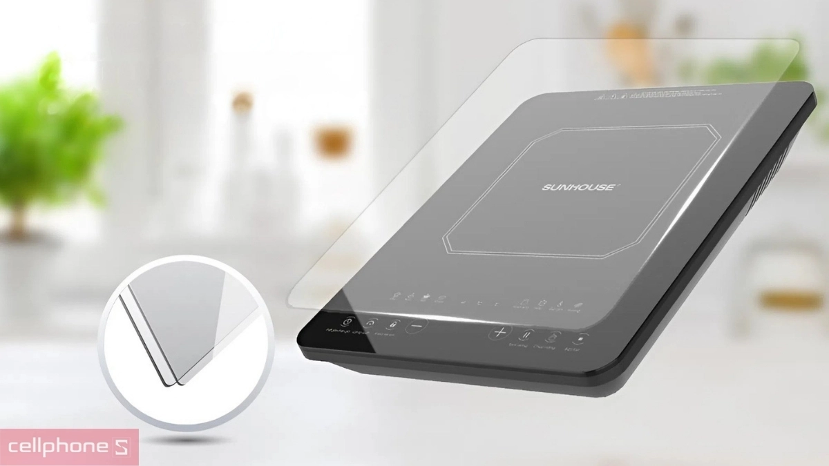 Thiết kế bếp từ đơn Sunhouse SHD6802